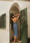 Élodie Dress | Indigo Bloom