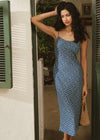 Élodie Dress | Indigo Bloom