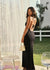 Midnight Lace Slip Dress | Noir