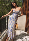 Éliane-Kleid | Blaue Campanule