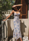 Éliane-Kleid | Blaue Campanule
