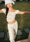 Noémie Cargo Pant | Blanc Cassé