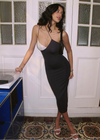 Isa Dress | Sapphire Dusk