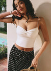 Twist Cami | Elfenbeinmilch