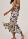 Éliane-Kleid | Blaue Campanule